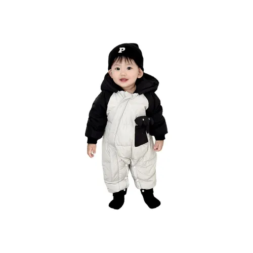 MUMUWU Пуховые куртки One Piece Черный белый Для малышей и детей дошкольного возраста