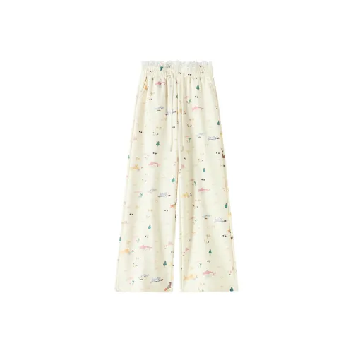 Garbege Женские Повседневные Брюки