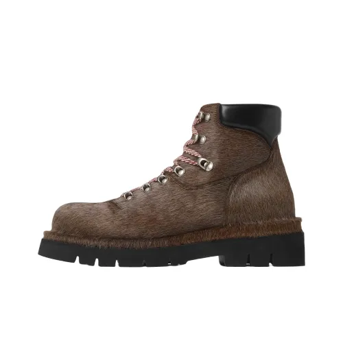 Bottega Veneta Ремешок для часов Короткий Outdoor 5,5 см Мужской Коричневый