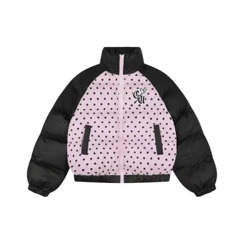 EMDPN Розовый Женский пуховик