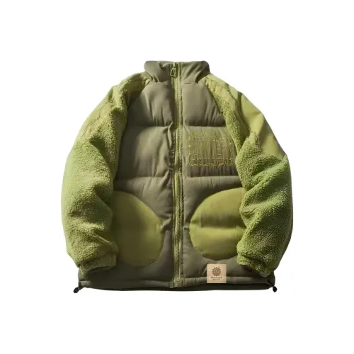 WUHA CREW Зеленый Унисекс Пуховики