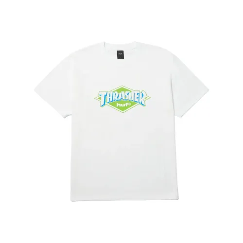 HUF co-brand x Thrasher Co Бренд Fw25 T-Shirt Унисекс