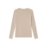 Осенний флисовый подклад, абрикос