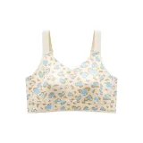 8640 Синий Коричневый Леопардовый Принт