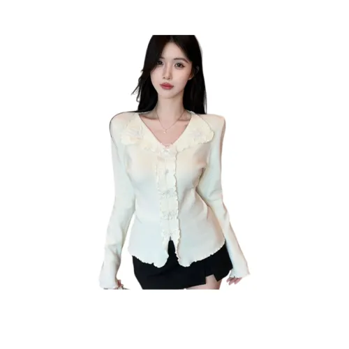 ZEKIKO STUDIO Абрикос Женская Трикотажная одежда