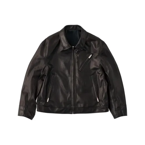 PORTER CLASSIC PC SINGLE RIDERS JACKET W Leather JACKET Men's