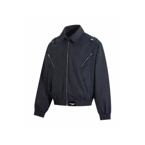 BLACK AT Черный Унисекс Куртки