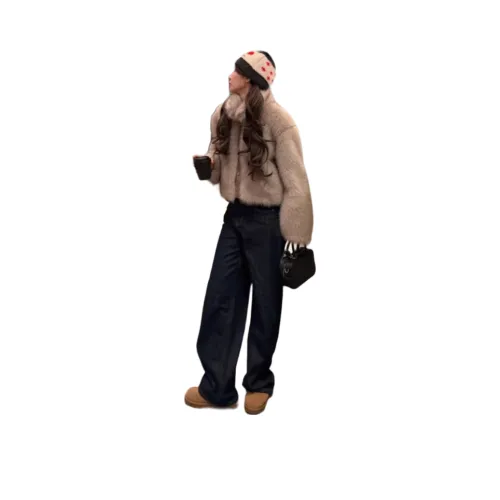 HEYNA Оригинальные джинсы из денима темно-синий унисекс