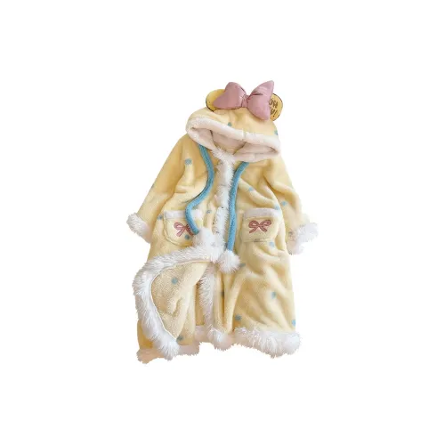 O'MESIK Желтый Женские Банные халаты