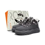 Серый с флисовой подкладкой