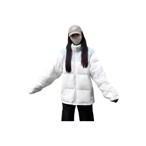 ETSE Экрю Хлопковый пуховик унисекс пуховики (пуховики)
