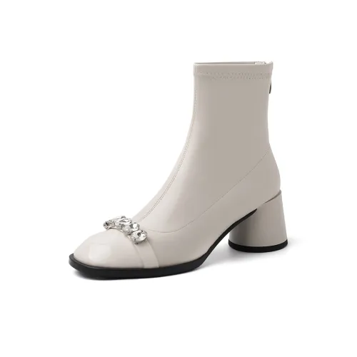 ZIXIAO Ботильоны Высокий каблук 5 8 см Женские