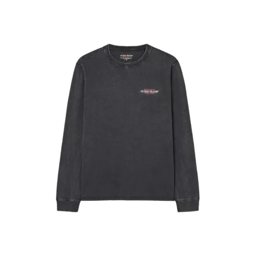 GUESS Темно-серые мужские футболки T