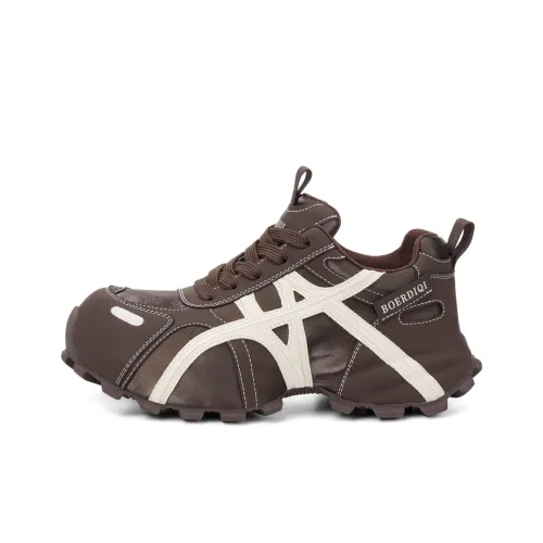 BOERDIQI Дышащие Увеличивающие Высоту Низкие Кроссовки с Толстой Подошвой Женские