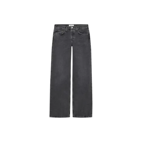 ARITZIA FW25 AGOLDE Low Step Длина Шва (Передняя Задняя Посадка) Loose Jean Джинсы Женские