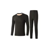 Круглый вырез, темно-серый