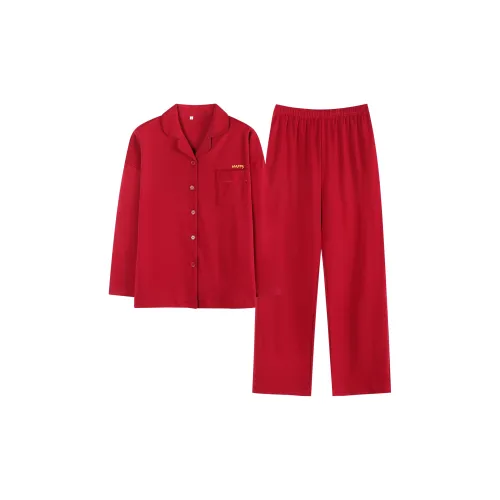 MADALLO Красный Женский Пижамный Комплект