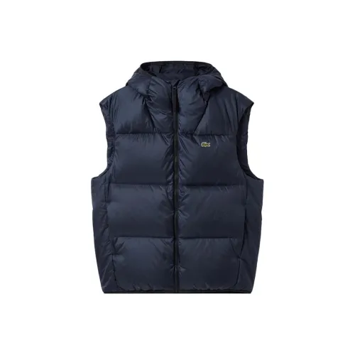 LACOSTE Collaboration 166 Темно-синий Мужской Пуховый жилет