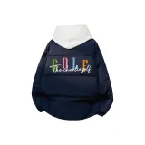 Темно-синий (хлопковый пуховик)