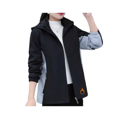 MOUSIDEYOUHUO С капюшоном Куртка Женская