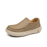 Светло-коричневый [Кожа, Размер обуви: Размер 40 в этой модели = Спортивный размер обуви 41]