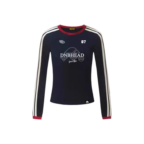 DNBH Темно-синие женские свитшоты