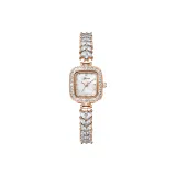 3107 Розовый корпус с белым циферблатом