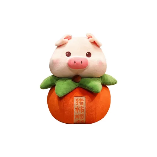 XIAOPAOMO Свинья Хурма Гладкая Креативная Кукла с Украшением 18 см 40 см Длина Тела