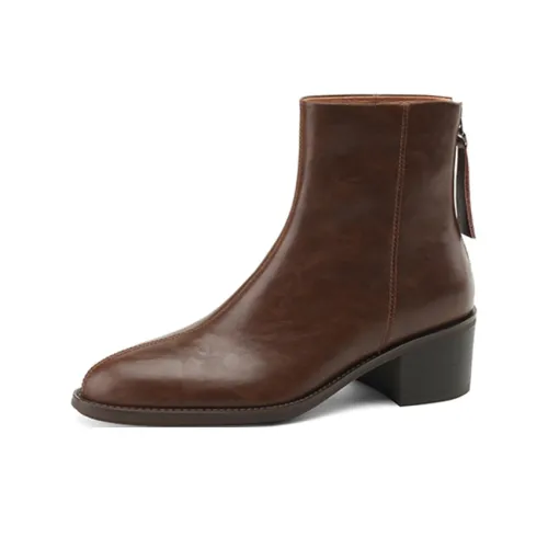 ZIXIAO Ботильоны Средний каблук 3 5CM Женские