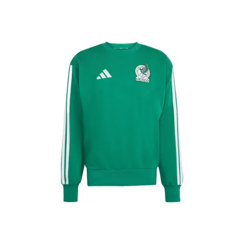 Adidas Mexico Ярко-зеленый Мужской Свитшот