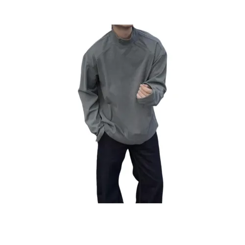 SHEXIU Темно-серый унисекс свитшоты