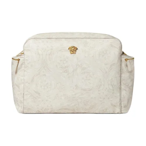 VERSACE Barocco Полиэстер Сумка через плечо Женская Белая