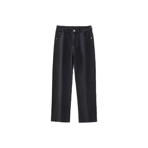 AHAH Черный [Все Season] Мужские Джинсы