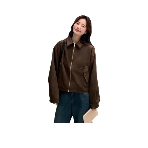 MDEHT Кофе Женские Куртки