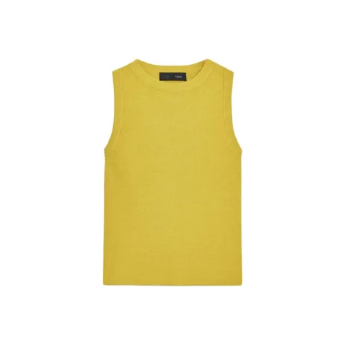 ZARA Collaboration Светло-зеленый цвет травы Женские Майки