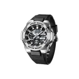 Черно-серебристый