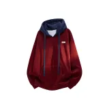 Темно-красный, флисовая подкладка