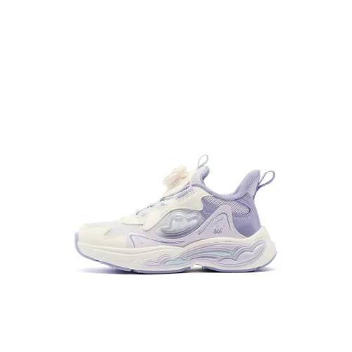 361°KIDS Устойчивый к истиранию Легкий Амортизирующий Противоскользящий Повседневная обувь Фиолетовый Детский