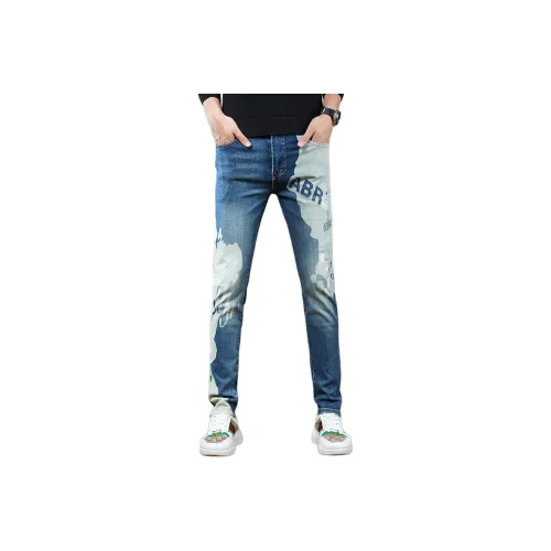 VSSYR Blue Unisex Jeans VSSYR Синий Унисекс Джинсы