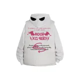 Светло-серый свитшот + белый жилет