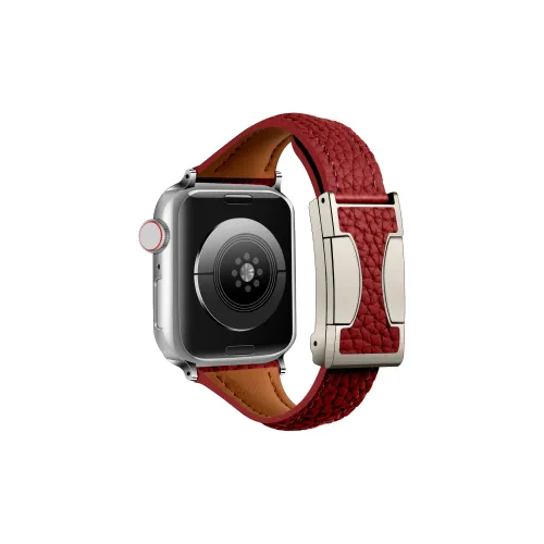 MSSM Ремешок Apple Совместимость Натуральная кожа Материал 45MM Циферблат часов