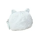 Зеленая сумка с котенком, размеры 17*8*12