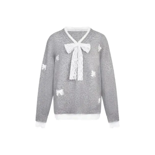 Ann Andelman Серые Женские Свитера