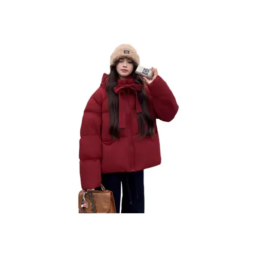 Amyway Красный Женский Пуховик