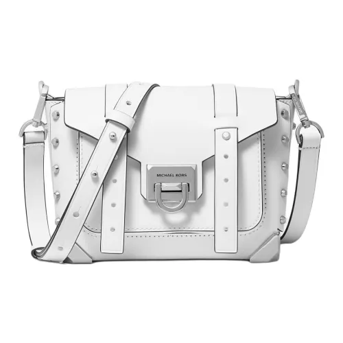MICHAEL KORS Manhattan Коровья кожа Сумка через плечо Маленькая Женская Белая