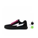 Графитовый черный, розовый шнурки [с черно-зелеными шнурками, 1 упаковка каждая]