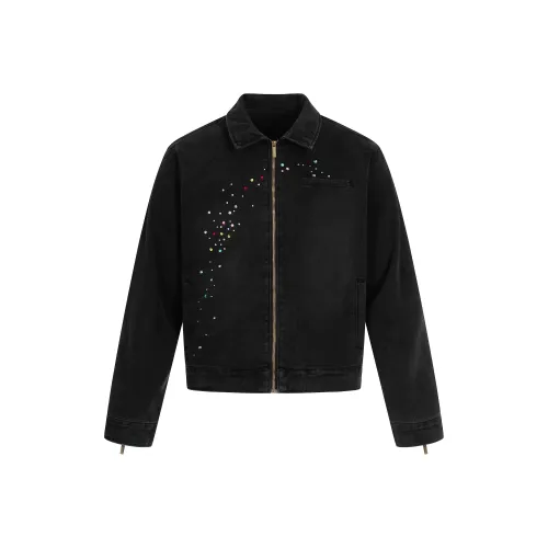 BEAR UNION Черный Унисекс Джинсовые куртки