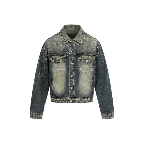 BEAR UNION Синий Унисекс Джинсовые куртки