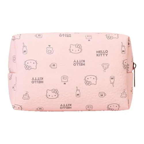 Sanrio Hello Kitty PU (полиуретан) Путешествие Сумка для хранения Унисекс Розовый Белый Коричневый