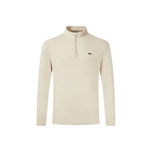 Pony Lotus Coffee Men's Thermal Shirts